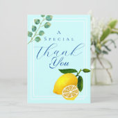 レモンブルーありがとう サンキューカード (スタンド正面)