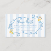 レモンブルーイタリアンボウズおむつラッフル エンクロージャーカード (正面)