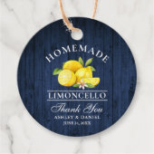 レモンブルーウッドリモンチェッロサンキューツイーンラベル フェイバータグ (正面)