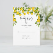 レモンブロッサムグリーン　出席 出欠カード (スタンド正面)