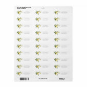 レモンブロッサム住所 シール (フルシート)