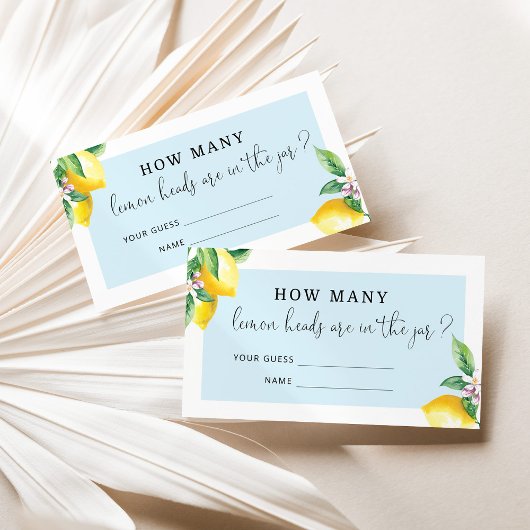 レモンヘッドのエンクロージャカードの数 エンクロージャーカード