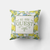 レモンベウアゲスト装飾用クッション クッション (裏面)