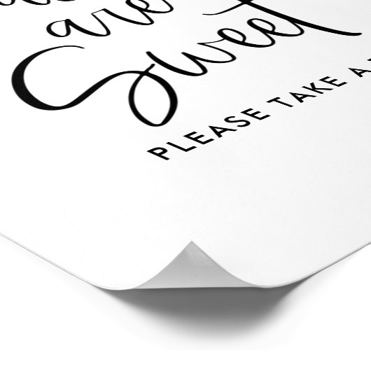 レモンベビーは甘い赤ちゃんシャワーの好意 ポスター (角)