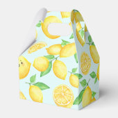 レモンベビーシャワーありがとう フェイバーボックス (裏面サイド)