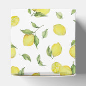 レモンベビーシャワーありがとう フェイバーボックス (上部)