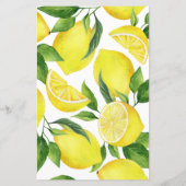 レモンベビーシャワーのベビー (裏面)