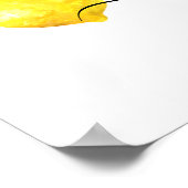 レモンベビーシャワーへようこそベビーシャワーのサイン ポスター (角)