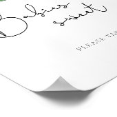 レモンベビーシャワーベビーは甘い ポスター (角)