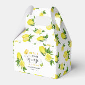 レモンベビーシャワーママのメインスクイーズかわいい柑橘類 フェイバーボックス (裏面サイド)