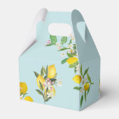 レモンベビーシャワー、チャオベビー、イタリアンテーマ フェイバーボックス (裏面サイド)