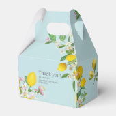 レモンベビーシャワー、チャオベビー、イタリアンテーマ フェイバーボックス (正面サイド)