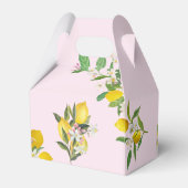 レモンベビーシャワー、チャオベビー、イタリアンテーマ フェイバーボックス (裏面サイド)