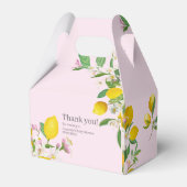 レモンベビーシャワー、チャオベビー、イタリアンテーマ フェイバーボックス (正面サイド)