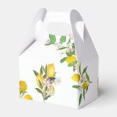 レモンベビーシャワー、チャオベビー、イタリアンテーマ フェイバーボックス (裏面サイド)