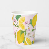 レモンベビーシャワー、チャオベビー、イタリアンテーマ 紙コップ (右)