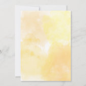 レモンベビーシャワー 招待状 (裏面)