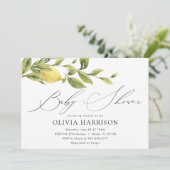 レモンベビーシャワー 招待状 (スタンド正面)