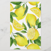 レモンベビーシャワー「誰を推測」ゲーム (裏面)