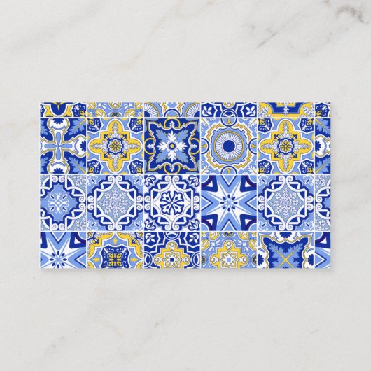 レモンベビー地中海のシャワーベビー用ブック エンクロージャーカード (裏面)