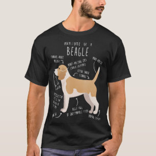 レモンベーグルドッグ解剖学かわいいペットドッグマママドッグパパ Tシャツ