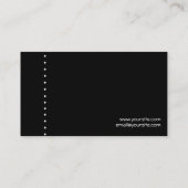 レモンボウタイ名刺 名刺 (裏面)