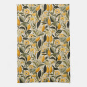 レモンボタニカルグローブ キッチンタオル (縦)