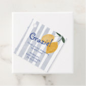 レモンボーイ赤ちゃんシャワーお願い フェイバータグ (インサイチュ)