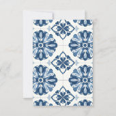 レモンポジターノイタリアンベビーシャワーサンキューカード サンキューカード (裏面)