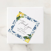 レモンポジターノイタリアンベビーシャワー フェイバータグ (インサイチュ)