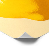 レモンポスターアート鮮やかレトロキッチンウォールデコール ポスター (角)