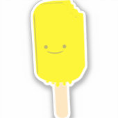 レモンポプシクルカートゥーンスケッチ シール (正面)