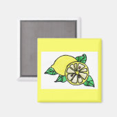 レモンマグネット マグネット (正面/裏面)