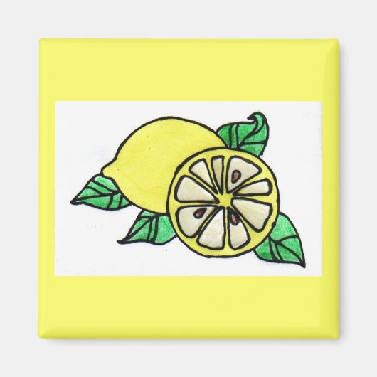 レモンマグネット マグネット (正面)