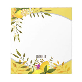 レモンマスタード ノートパッド