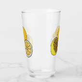 レモンマンガイラストレーション タンブラーグラス (左)