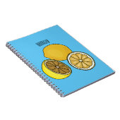 レモンマンガイラストレーション ノートブック (右側)