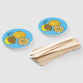 レモンマンガイラストレーション ハンドファン (組立なし)