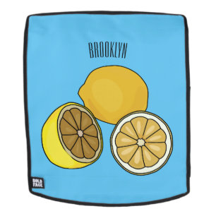 レモンマンガイラストレーション バックパック