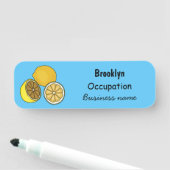 レモンマンガイラストレーション 名札 (インサイチュ)