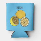 レモンマンガイラストレーション 缶クーラー (正面)