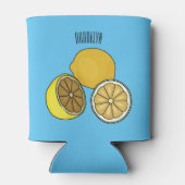 レモンマンガイラストレーション 缶クーラー (裏面)