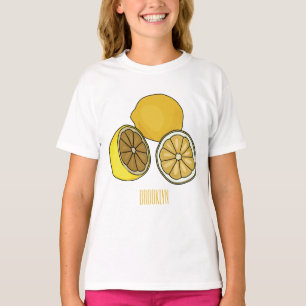 レモンマンガイラストレーション Tシャツ