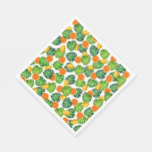 レモンミカン・モンスターホワイト スタンダードランチョンナプキン (角)