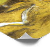 レモンムーンライトのレモン | AIアートポスター ポスター (角)