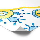 レモンメインスクイーズブライダルシャワーへようこそ ポスター (角)