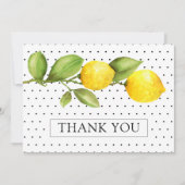 レモンメインスクイーズブライダルシャワーサンキューユア (正面)