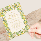 レモンメインスクイーズ招待状 招待状