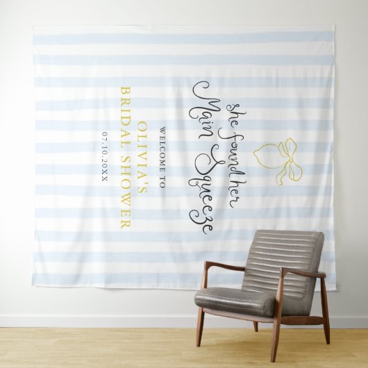 レモンメイン予測できなスクイーズブライダルシャワーへようこそ タペストリー (インサイチュ(横))