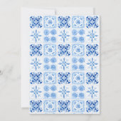 レモンメイン地中海のスクイーズブライダルシャワー 招待状 (裏面)